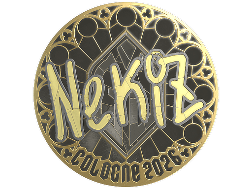 Sticker | NEKiZ (Gold) | Cologne 2026