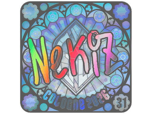 Sticker | NEKiZ (Holo, Ranked) | Cologne 2026