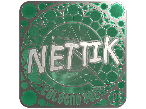 Sticker | nettik (Foil, Ranked) | Cologne 2026