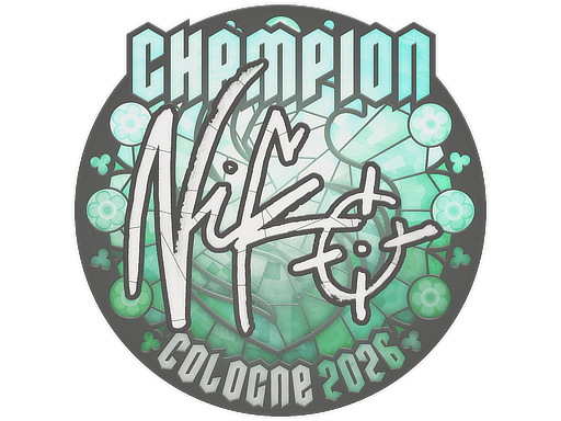 Sticker | NiKo (Champion) | Cologne 2026