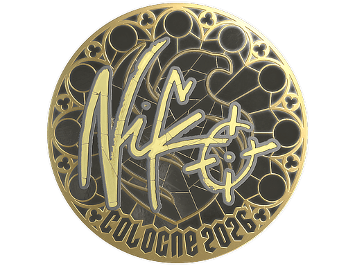 Sticker | NiKo (Gold) | Cologne 2026