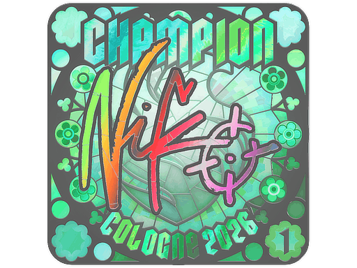 Sticker | NiKo (Holo, Ranked) | Cologne 2026