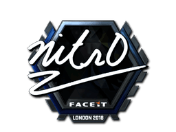 Sticker | nitr0 (Foil) | London 2018