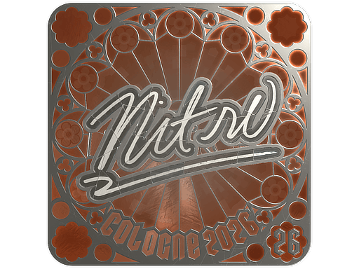 Sticker | nitr0 (Foil, Ranked) | Cologne 2026