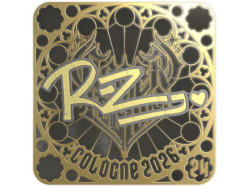 Sticker | REZ (Gold, Ranked) | Cologne 2026