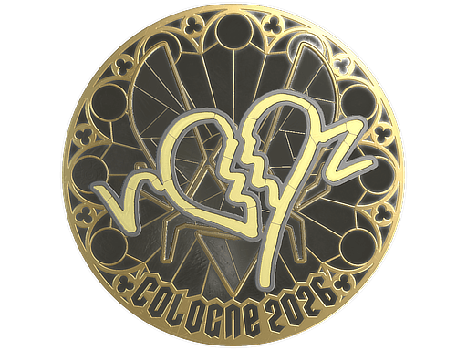 Sticker | ropz (Gold) | Cologne 2026