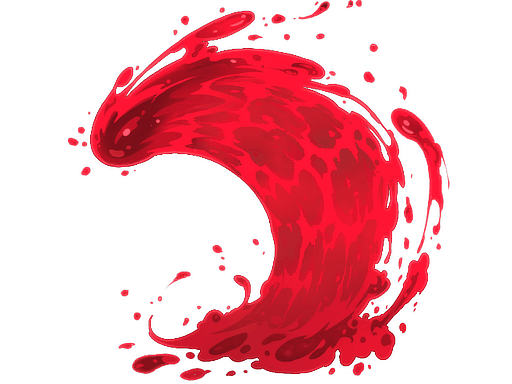 Sticker | Ruby Wave (Lenticular)