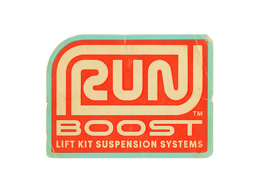 Sticker | Run Boost Lift Kits