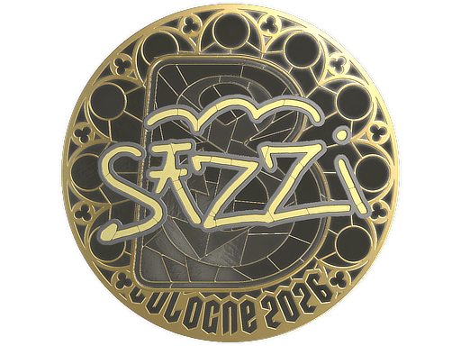 Sticker | s1zzi (Gold) | Cologne 2026