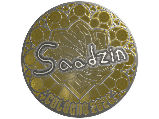 Sticker | saadzin (Foil) | Cologne 2026