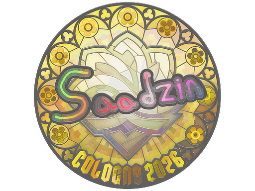 Sticker | saadzin (Holo) | Cologne 2026