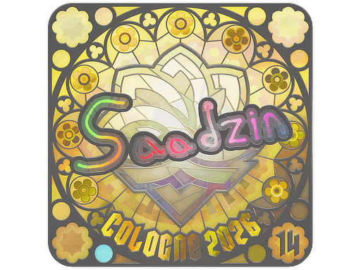 Sticker | saadzin (Holo, Ranked) | Cologne 2026
