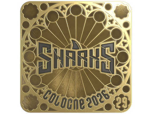 Sticker | Sharks Esports (Gold, Ranked) | Cologne 2026