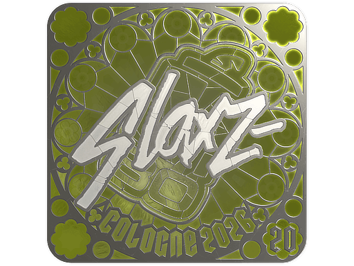 Sticker | slaxz- (Foil, Ranked) | Cologne 2026