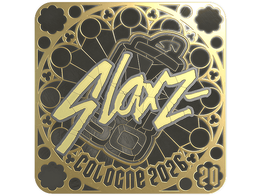 Sticker | slaxz- (Gold, Ranked) | Cologne 2026