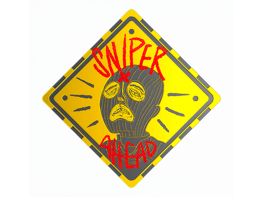 Sticker | Sniper Ahead (Foil)