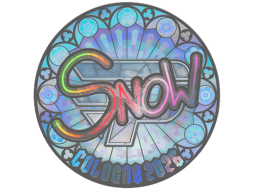 Sticker | snow (Holo) | Cologne 2026