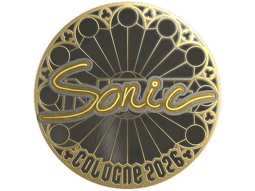 Sticker | Sonic (Gold) | Cologne 2026