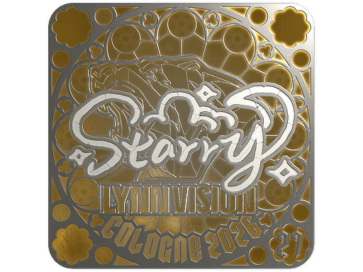 Sticker | Starry (Foil, Ranked) | Cologne 2026