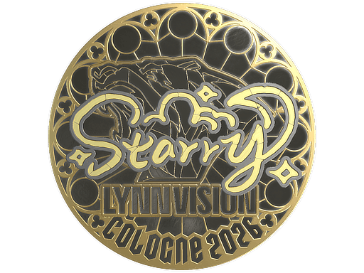 Sticker | Starry (Gold) | Cologne 2026