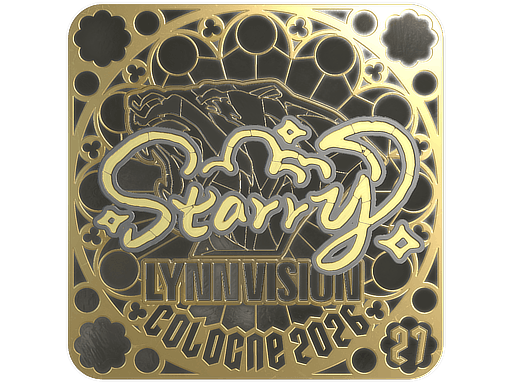Sticker | Starry (Gold, Ranked) | Cologne 2026