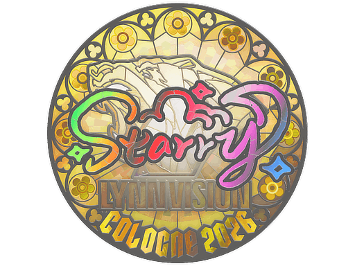 Sticker | Starry (Holo) | Cologne 2026