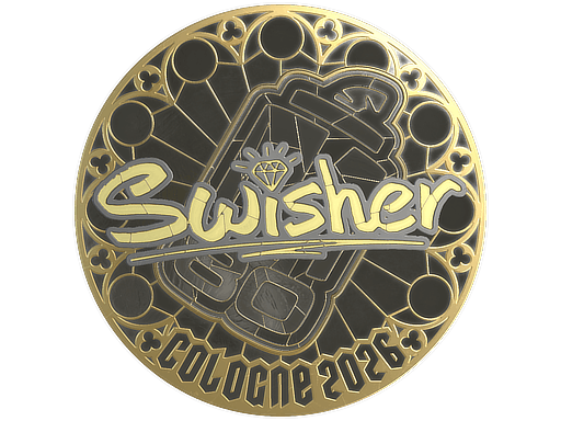 Sticker | Swisher (Gold) | Cologne 2026