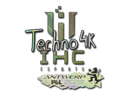 Sticker | Techno4K (Holo) | Antwerp 2022