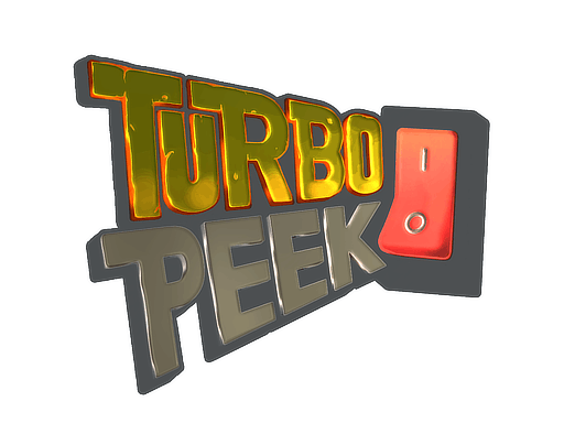 Sticker | Turbo Peek (Foil)