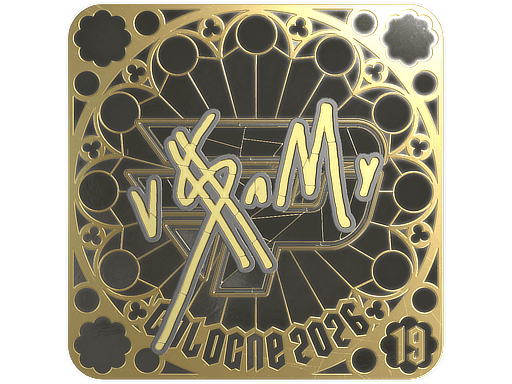 Sticker | v$m (Gold, Ranked) | Cologne 2026