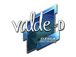 Sticker | v4lde (Foil) | Boston 2018