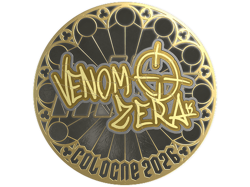 Sticker | venomzera (Gold) | Cologne 2026
