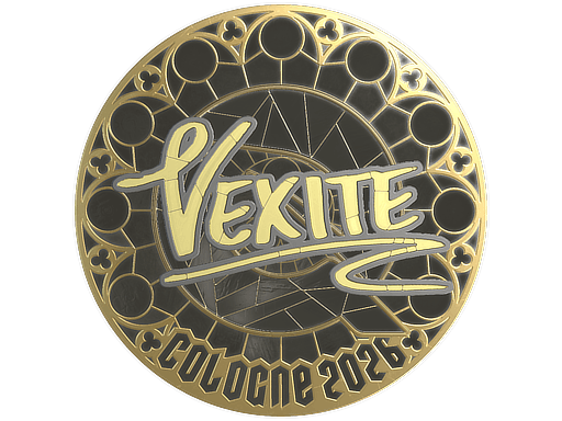 Sticker | vexite (Gold) | Cologne 2026