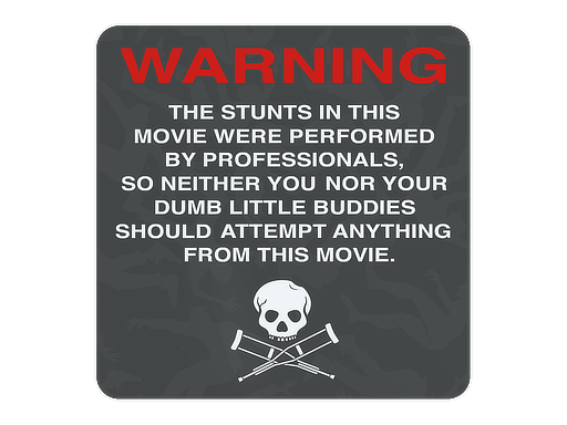 Sticker | WARNING