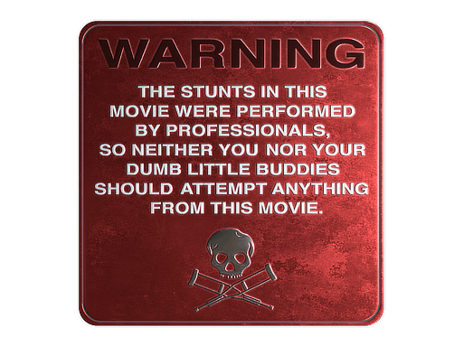 Sticker | WARNING (Foil)