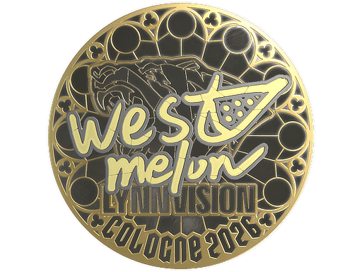 Sticker | westmelon (Gold) | Cologne 2026
