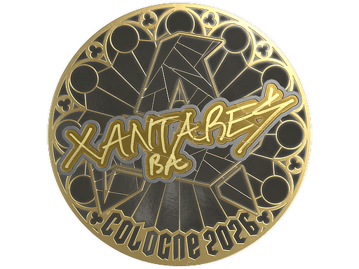 Sticker | XANTARES (Gold) | Cologne 2026