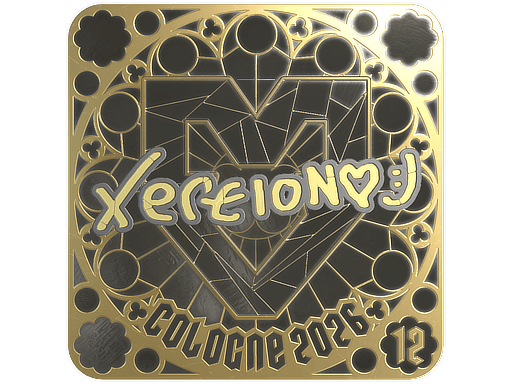 Sticker | xertioN (Gold, Ranked) | Cologne 2026