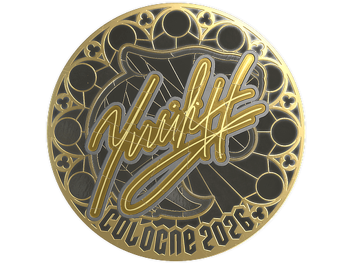 Sticker | yuurih (Gold) | Cologne 2026