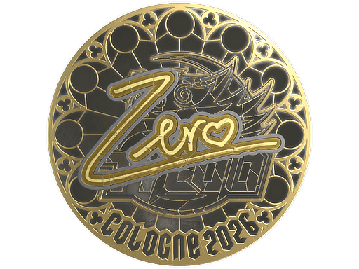 Sticker | Zero (Gold) | Cologne 2026
