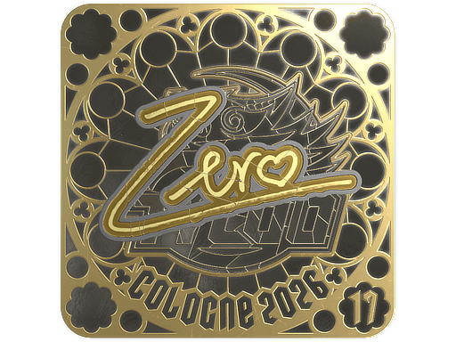 Sticker | Zero (Gold, Ranked) | Cologne 2026