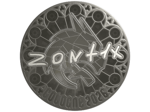 Sticker | zont1x (Foil) | Cologne 2026