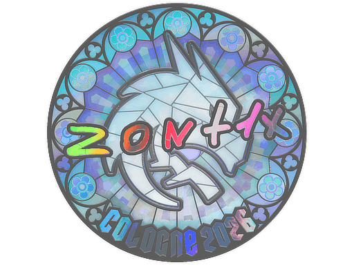 Sticker | zont1x (Holo) | Cologne 2026