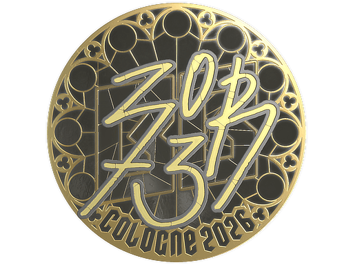 Sticker | zorte (Gold) | Cologne 2026