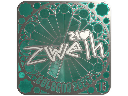 Sticker | zweih (Foil, Ranked) | Cologne 2026