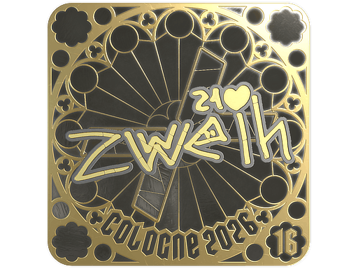 Sticker | zweih (Gold, Ranked) | Cologne 2026