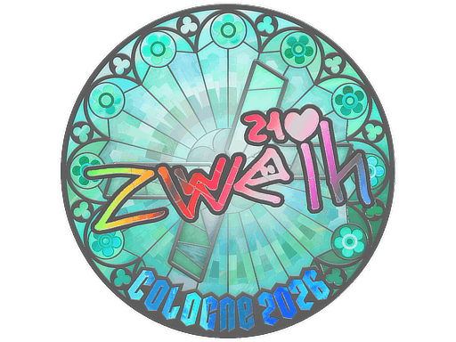Sticker | zweih (Holo) | Cologne 2026