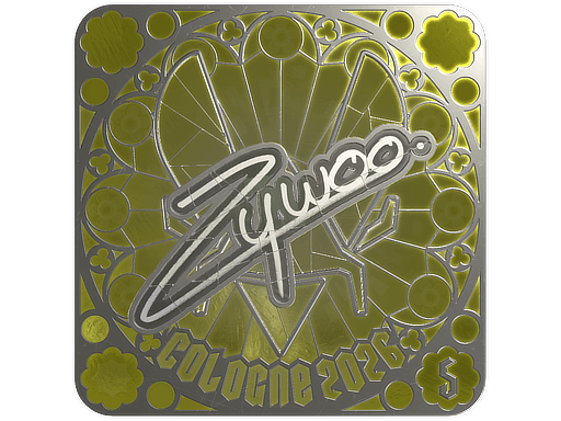 Sticker | ZywOo (Foil, Ranked) | Cologne 2026