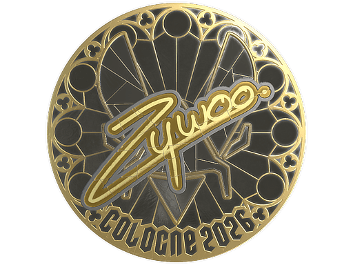 Sticker | ZywOo (Gold) | Cologne 2026