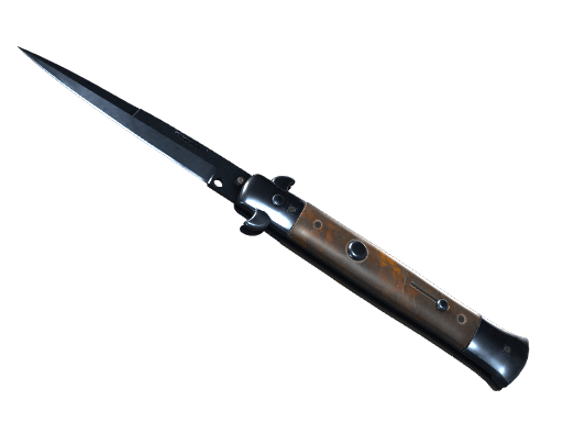 ★ Stiletto Knife | Blue Steel CS2 skin